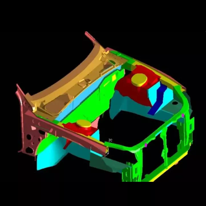 Avtomobil Mühərriki Bölməsinin Yığılması Ştamplama Kalıpları