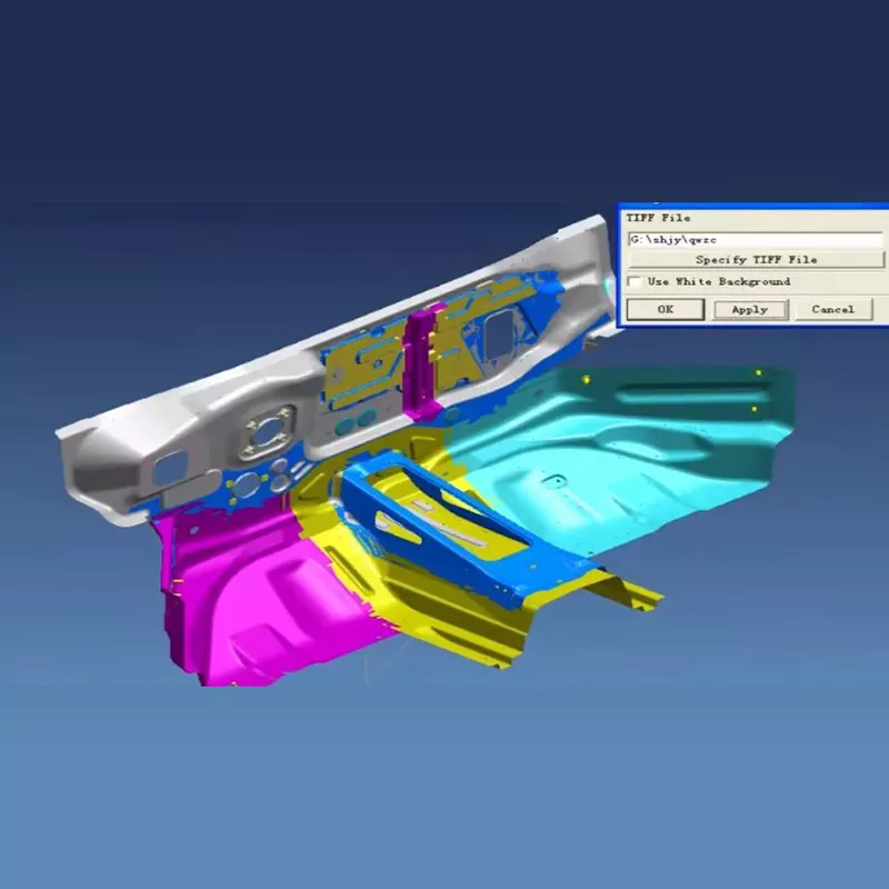 Avtomobil Ön Panel Yığıncağı Ştamplama Kalıpları