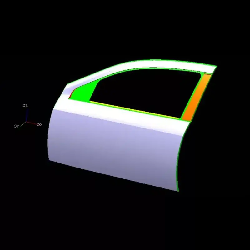 Avtomobil Sol Qapısının Xarici Paneli Ştamplama Kalıbı