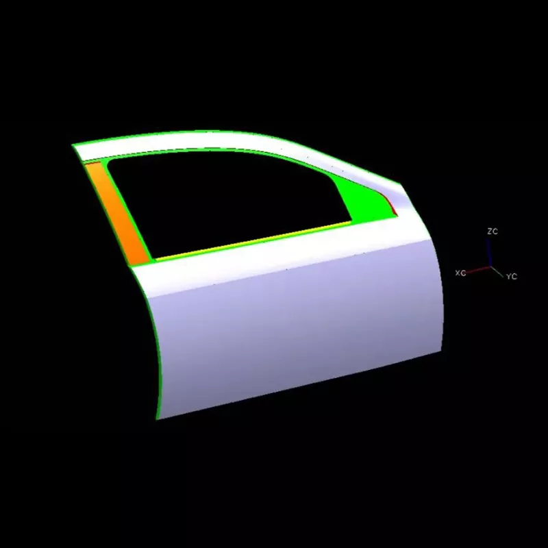 Avtomobil Sağ Qapısının Xarici Paneli Ştamplama Kalıbı