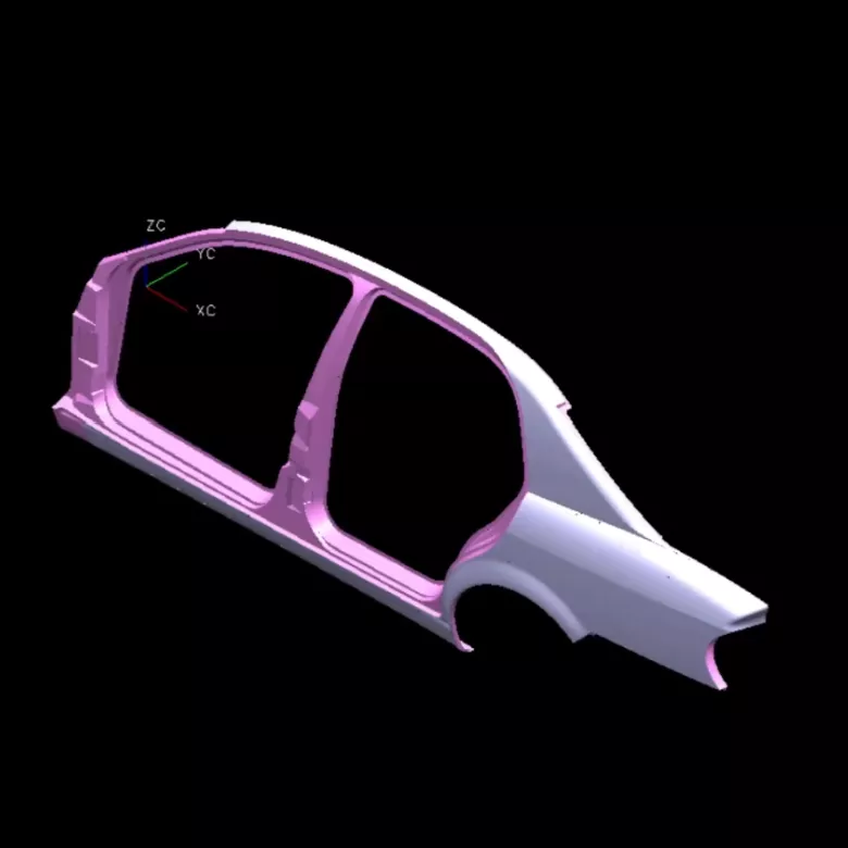 Avtomobil Sağ Yan Panel Ştamplama Kalıbı